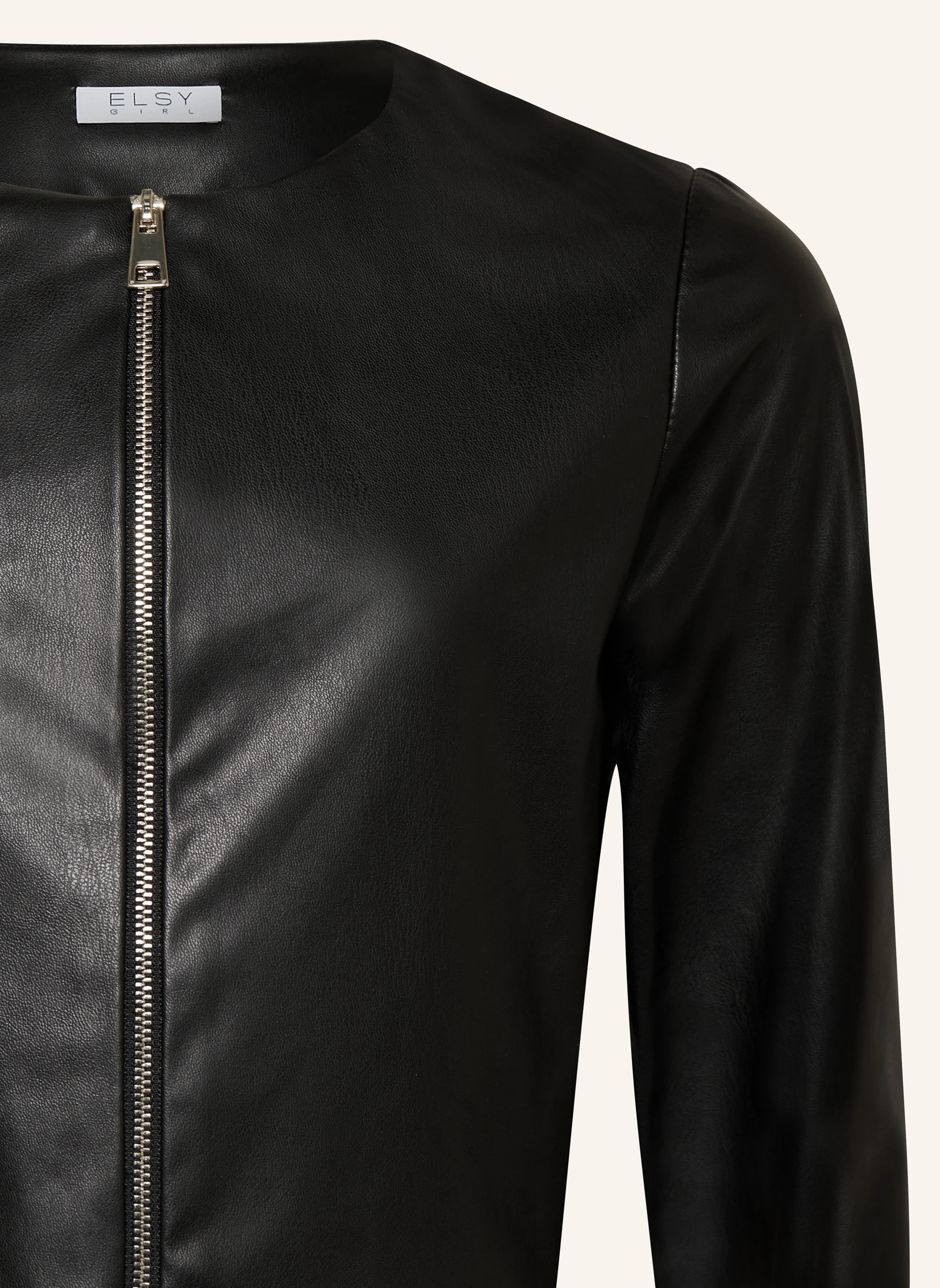 ELSY Cropped-Jacke BRAIS in Lederoptik