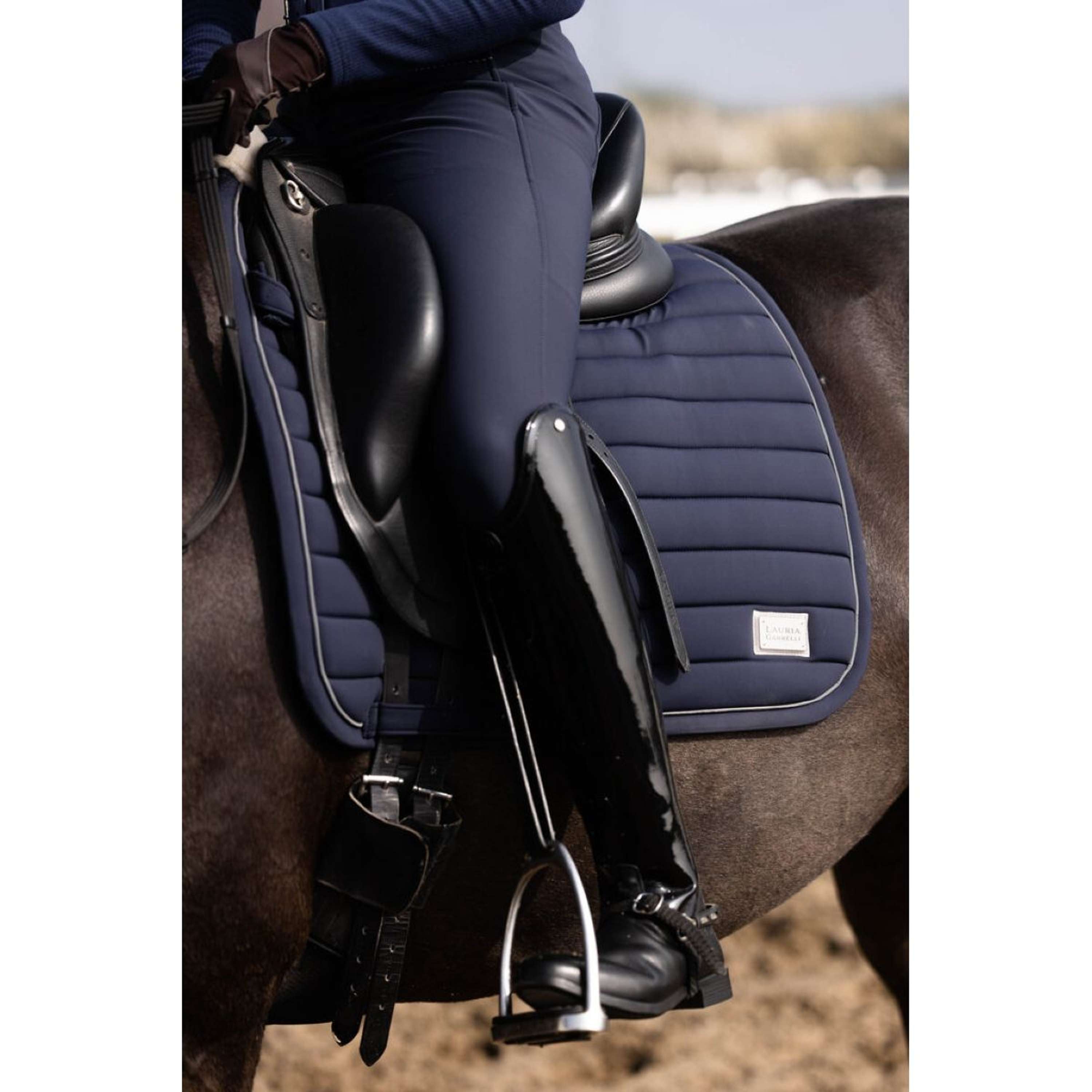 HKM Zadeldekje Livignio Lauria Garelli Elegance Dressuur Donkerblauw