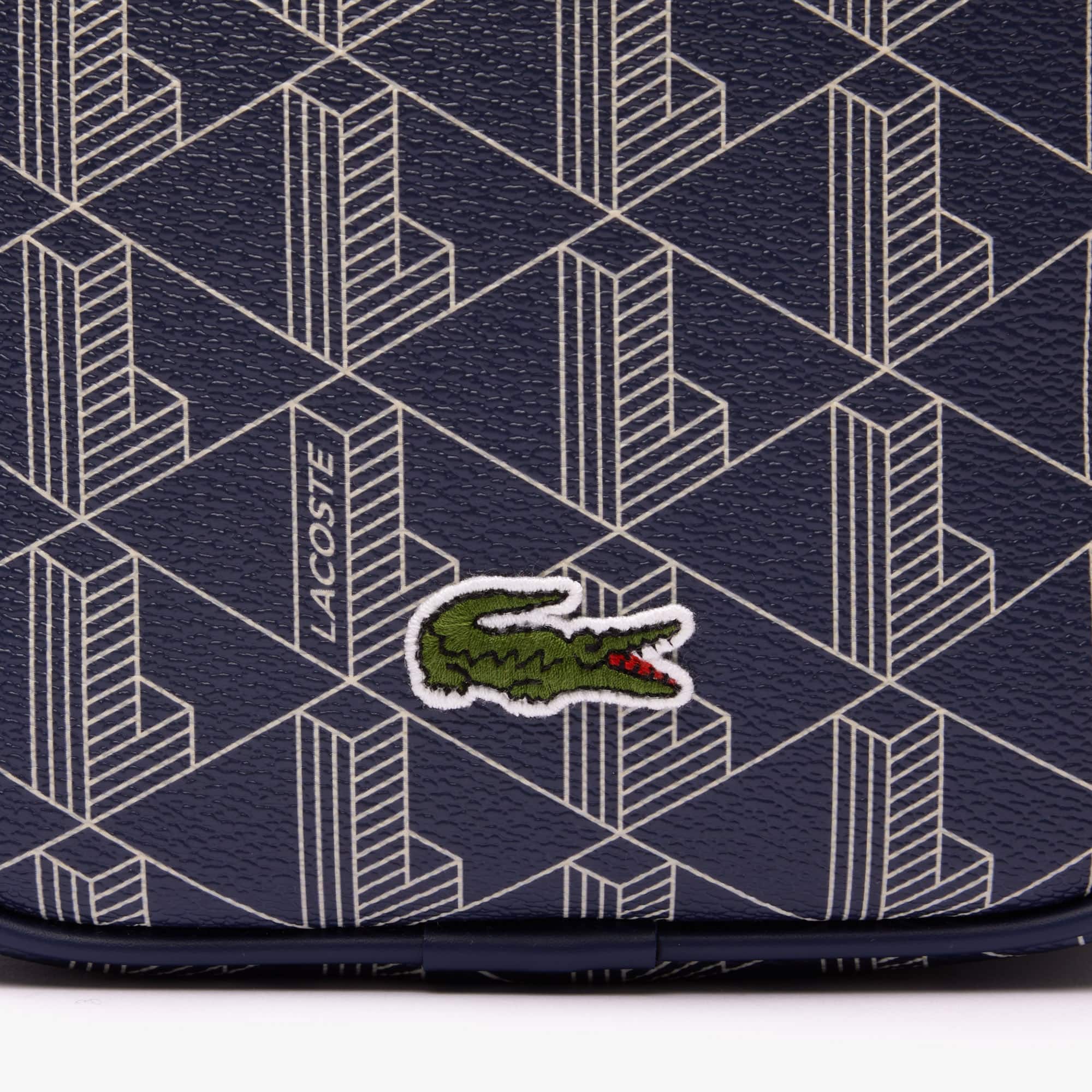 Sacoche verticale The Blend porte-clés intégré Sacoches & Pochettes - Bleu - Lacoste - Homme