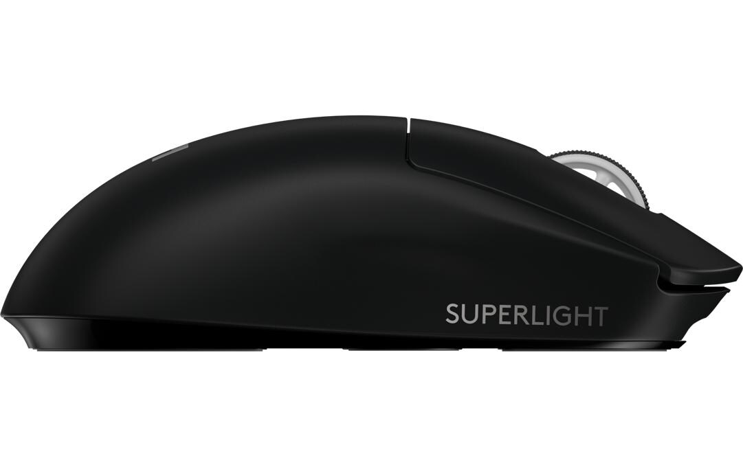Gaming-Maus Pro X Superlight SchwarzExtrem leichte Gaming-Maus mit leistungsvoller Performance