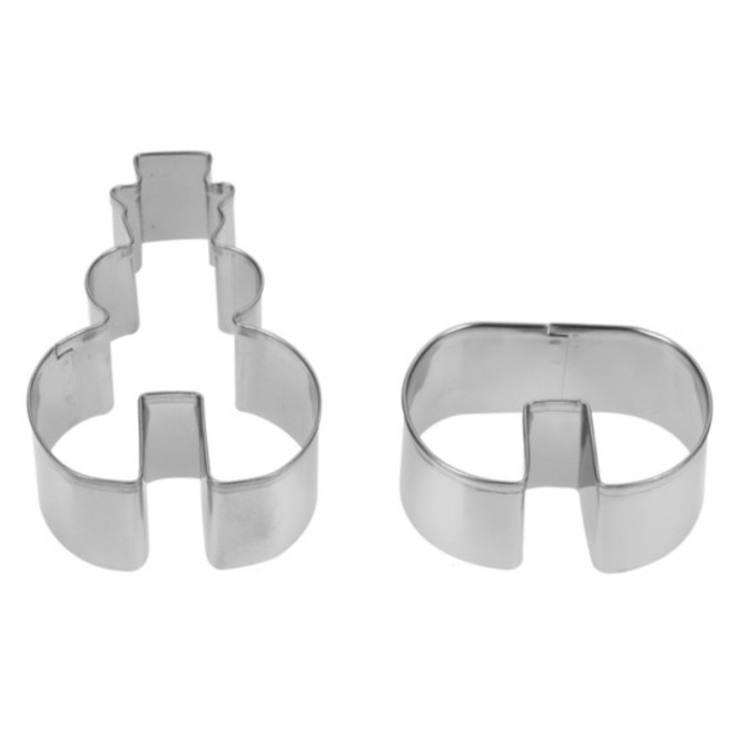 3D Ausstechformen - Weihnachten - 8 Stück