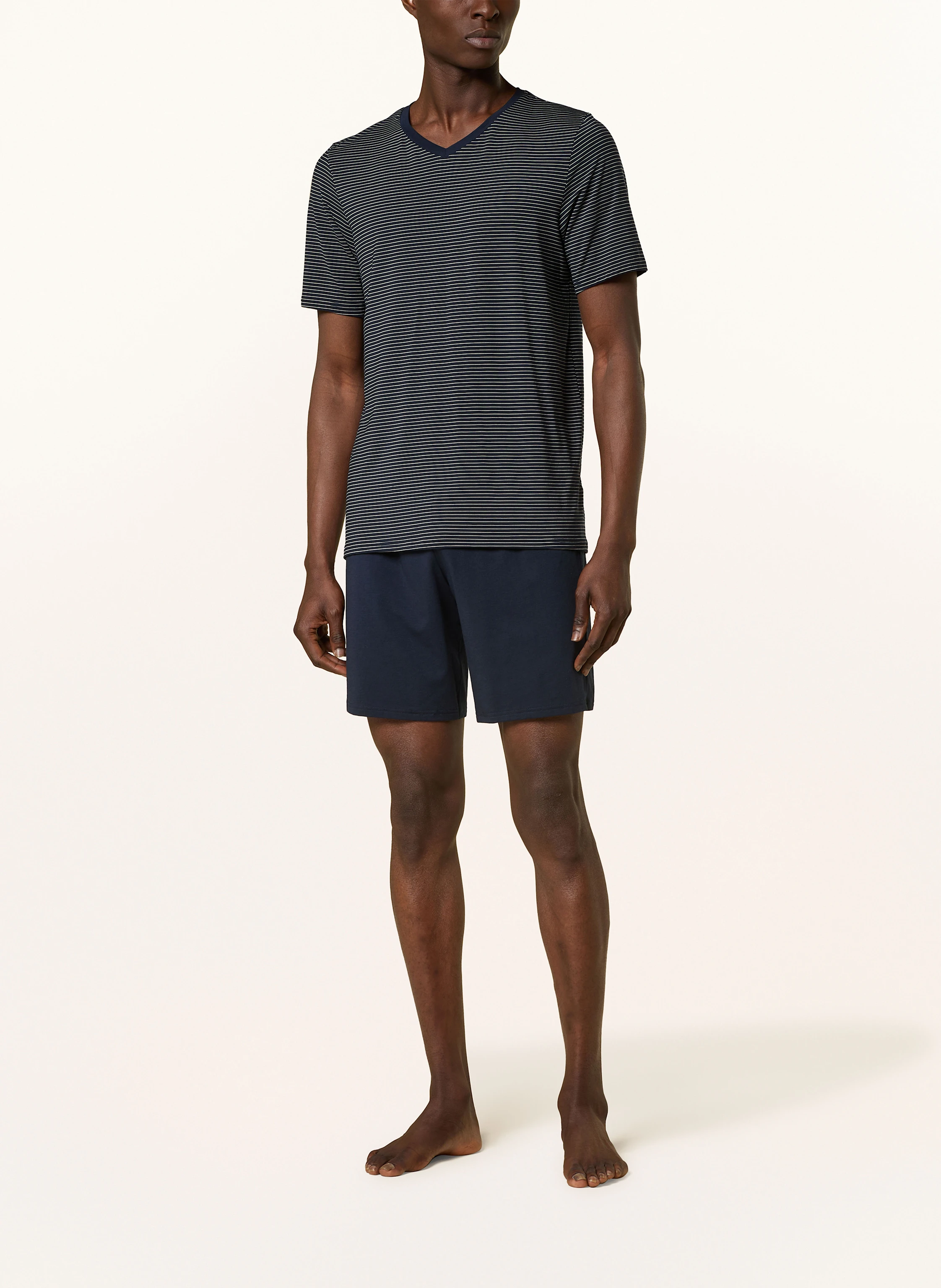 SCHIESSER Shorty-Schlafanzug LONG LIFE SOFT