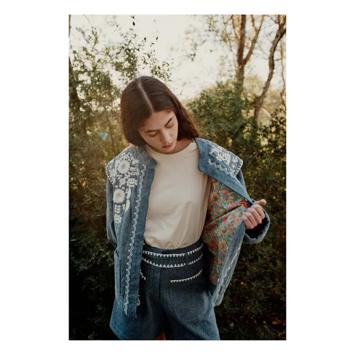 Louise Misha Veste Maurice - Collection Femme | Bleu