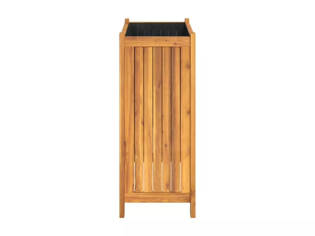 Jardinière bac lit surélevé bois marron 54 x 31 x 75 cm 02_0038140