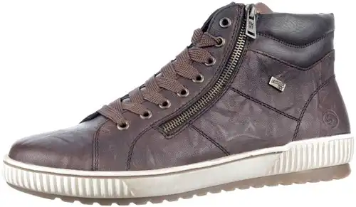 D0772-25 Remonte donkerbruin - maat 45 veterboot donkerbruin - maat 45 Calandschoen