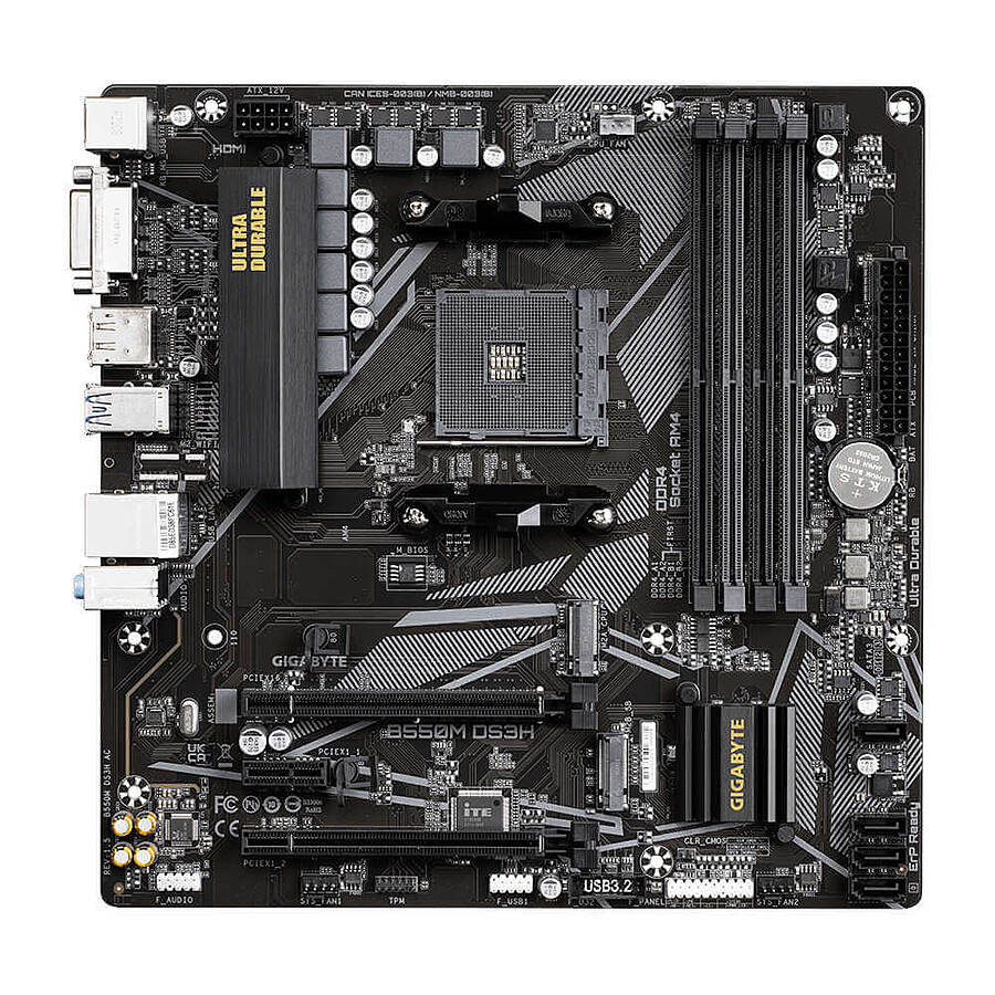 Gigabyte B550M DS3H