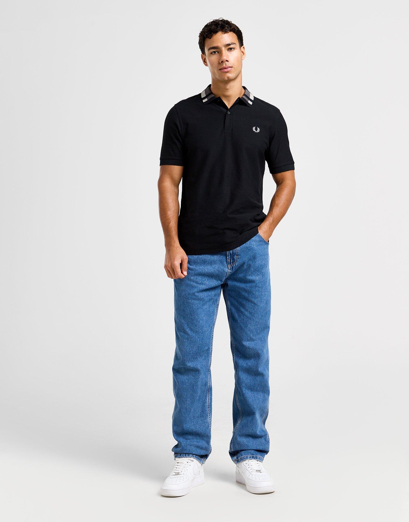 Fred Perry Polo Check Collar Homme
