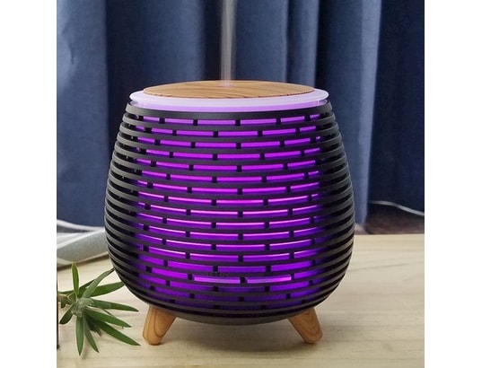 ZEN AROME - Diffuseur d'huiles essentielles ultrasonique usb avec eclair...