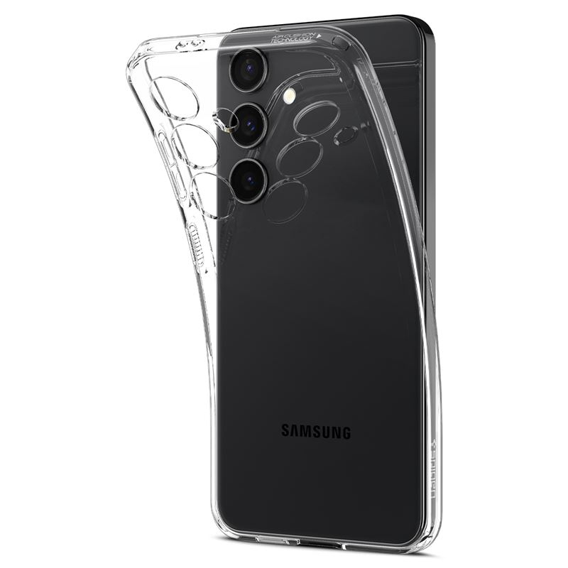 Samsung Galaxy S24  Plus Liquid Crystal Case Gummi Hülle (ACS07323) - Crystal Clear (Transparent)