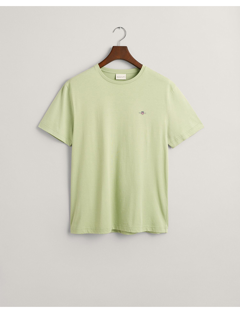 Regular Fit Shield Green T-Shirt