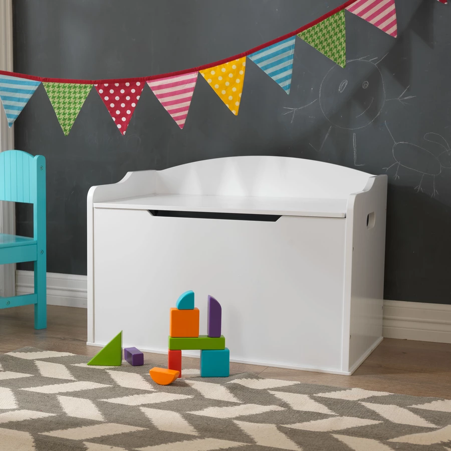 KidKraft® Spielzeugtruhe Austin weiß