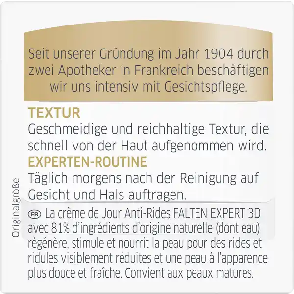 Falten Expert 3D Hyaluron-Aktivator 3D Anti-Falten Tagescreme