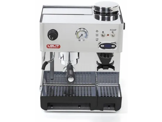 Lelit PL042TEMD, Espressomaskine, 2,7 L, Kaffebønner, Malet kaffe, Indbygget kværn, 1200 W, Rustfrit stål