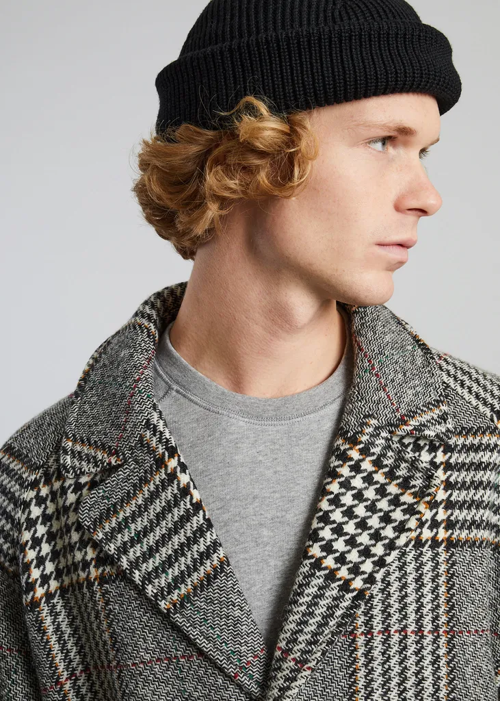 Pardessus oversize en laine vierge fabriqué en France L'Exception Paris
