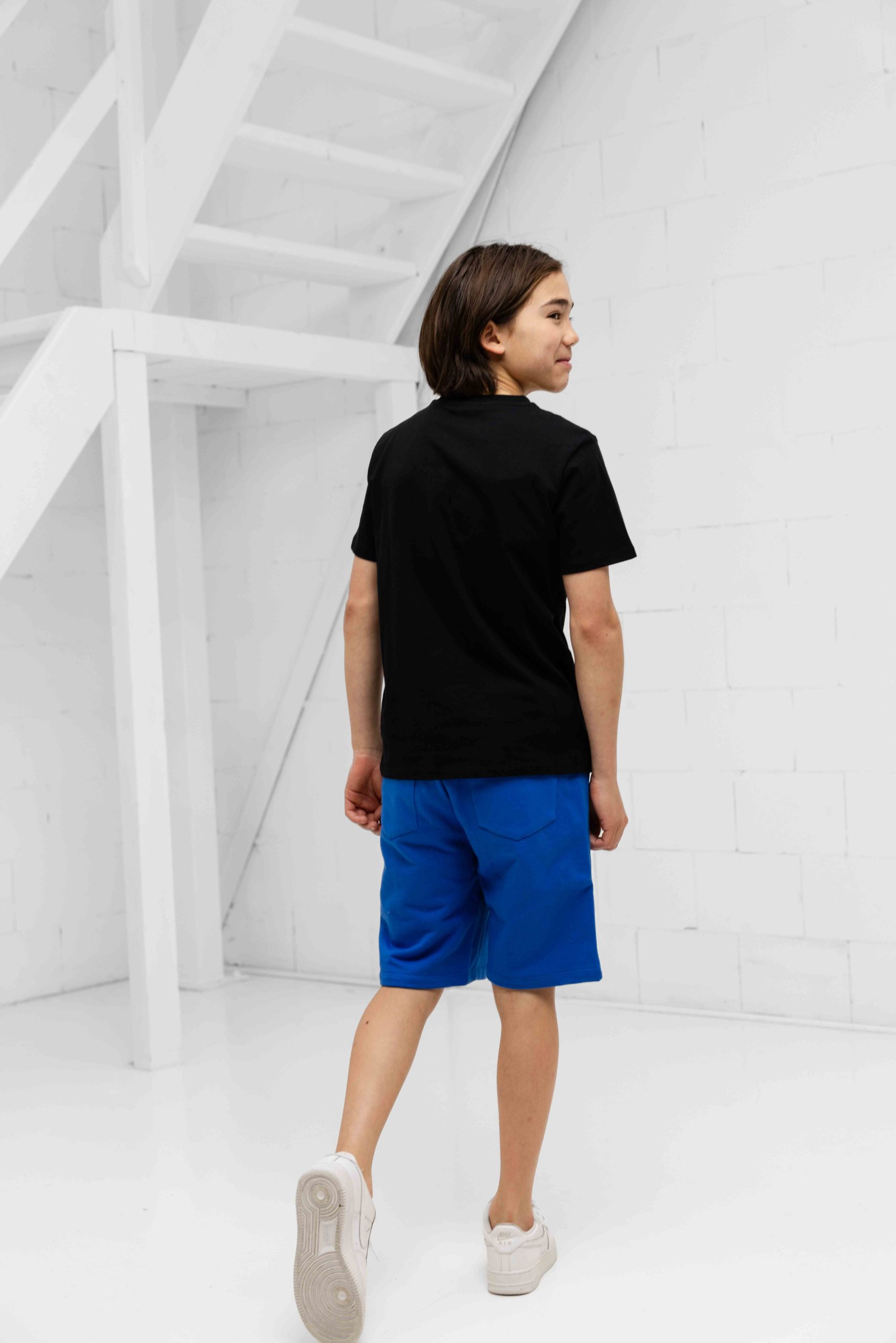 Balmain BW8P11 T-Shirt Kids Zwart