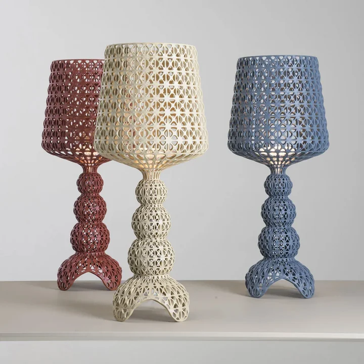 Kartell - Mini Kabuki LED-Tischleuchte, schwarz