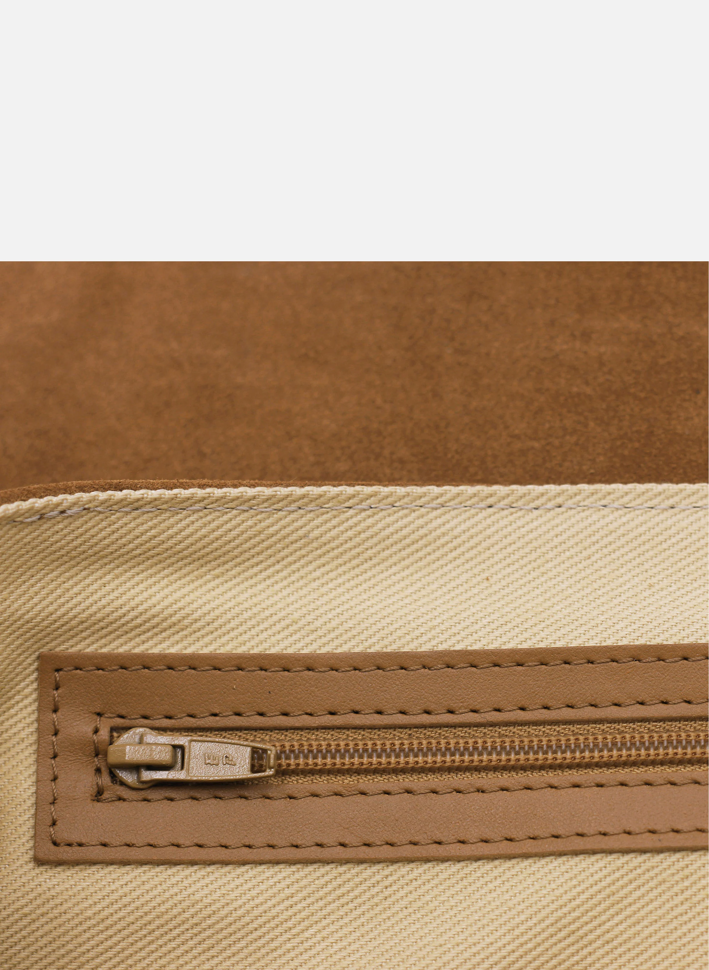 Sac bandoulière cuir | Marron