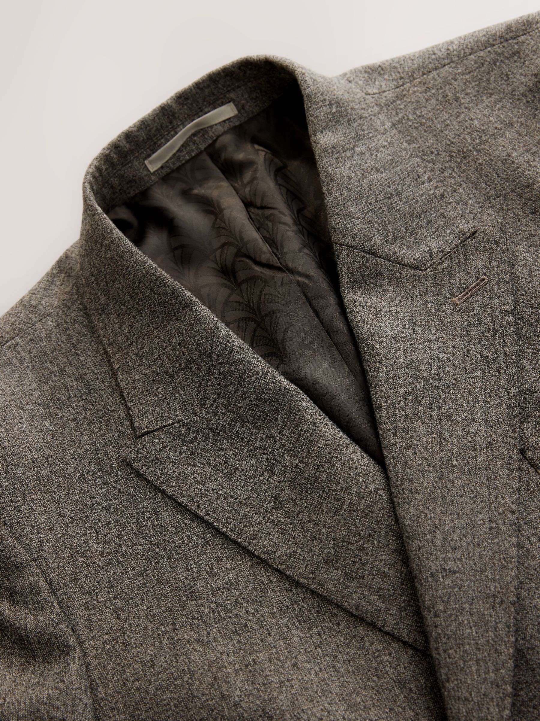 Neutraal - Double Breasted Merino Wool Blend Suit Jacket