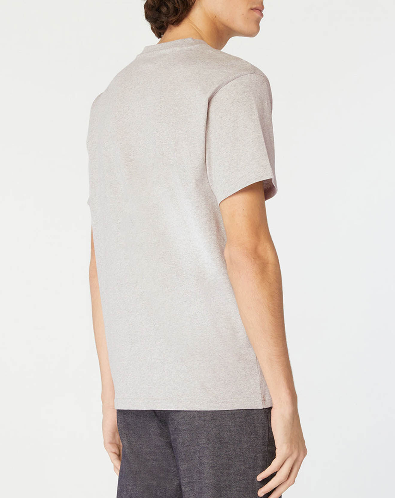 Tommy Jeans T-Shirt Sport gris chiné