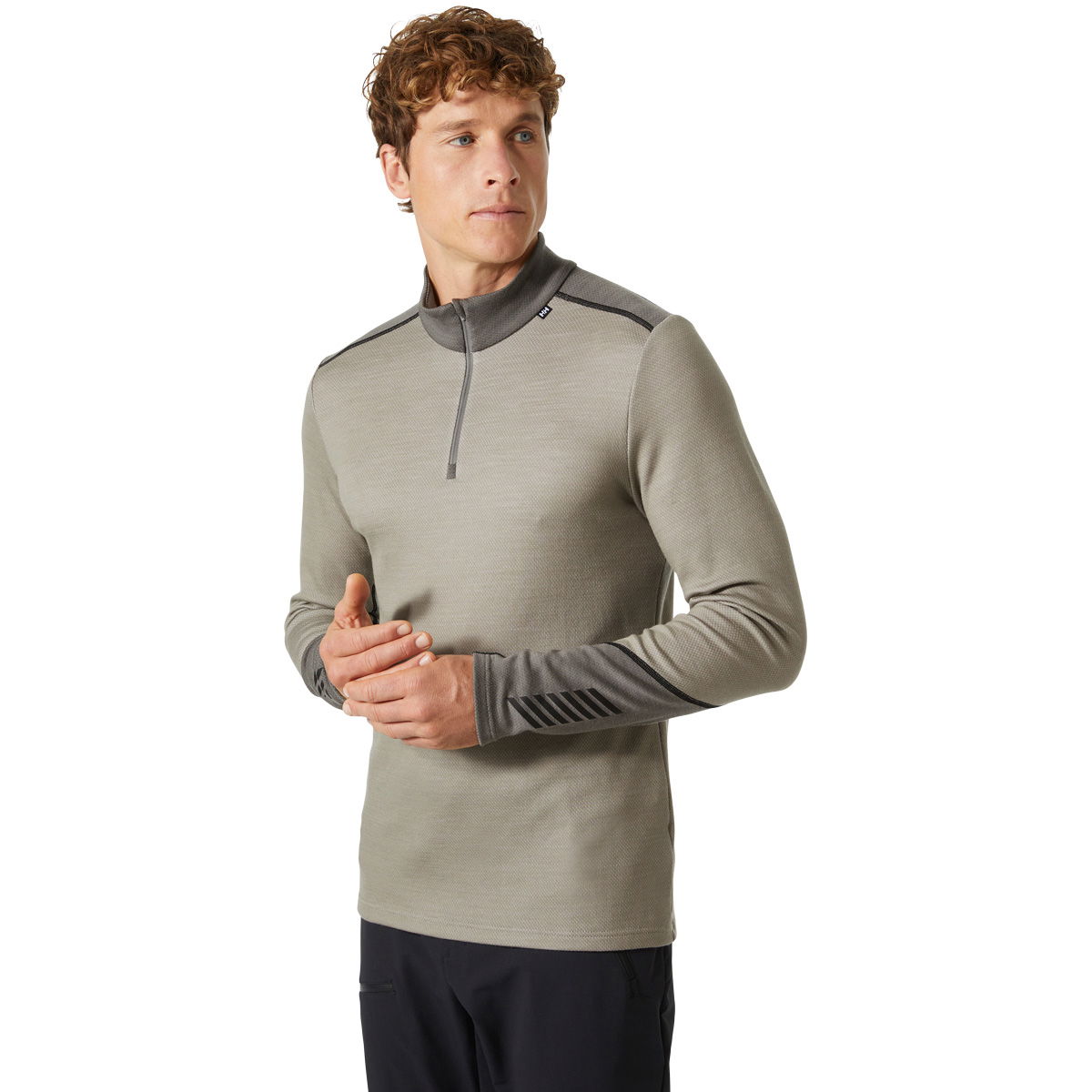 Helly Hansen Lifa Merino Midweight 1/2 Zip Skiundertrøje Herre