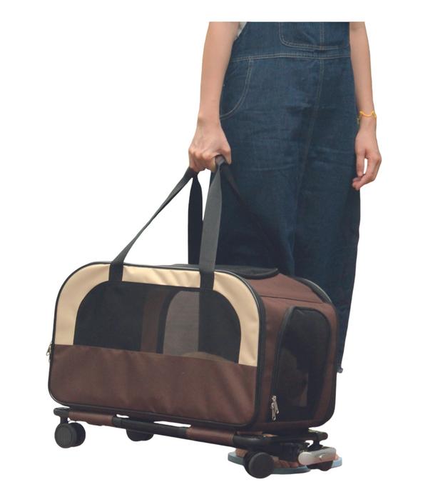 Nobby Tiertrolley Move, braun, ca. B55/H32/T32