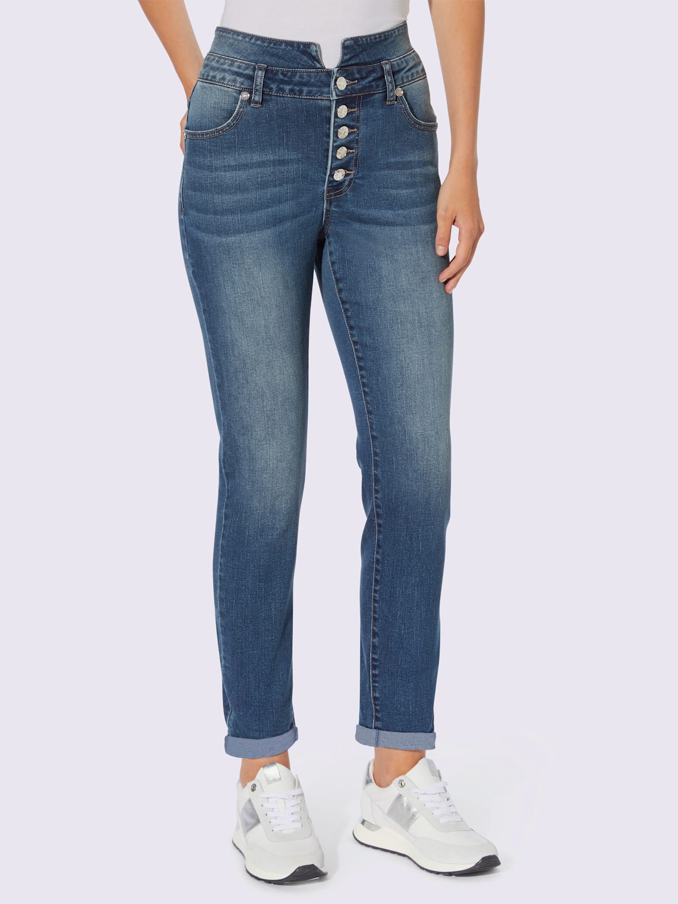Jean ceinture extra-haute