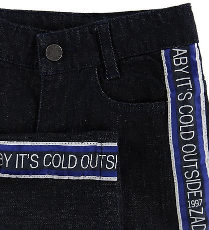 Zadig & Voltaire Shorts - Dark Denim m. Text