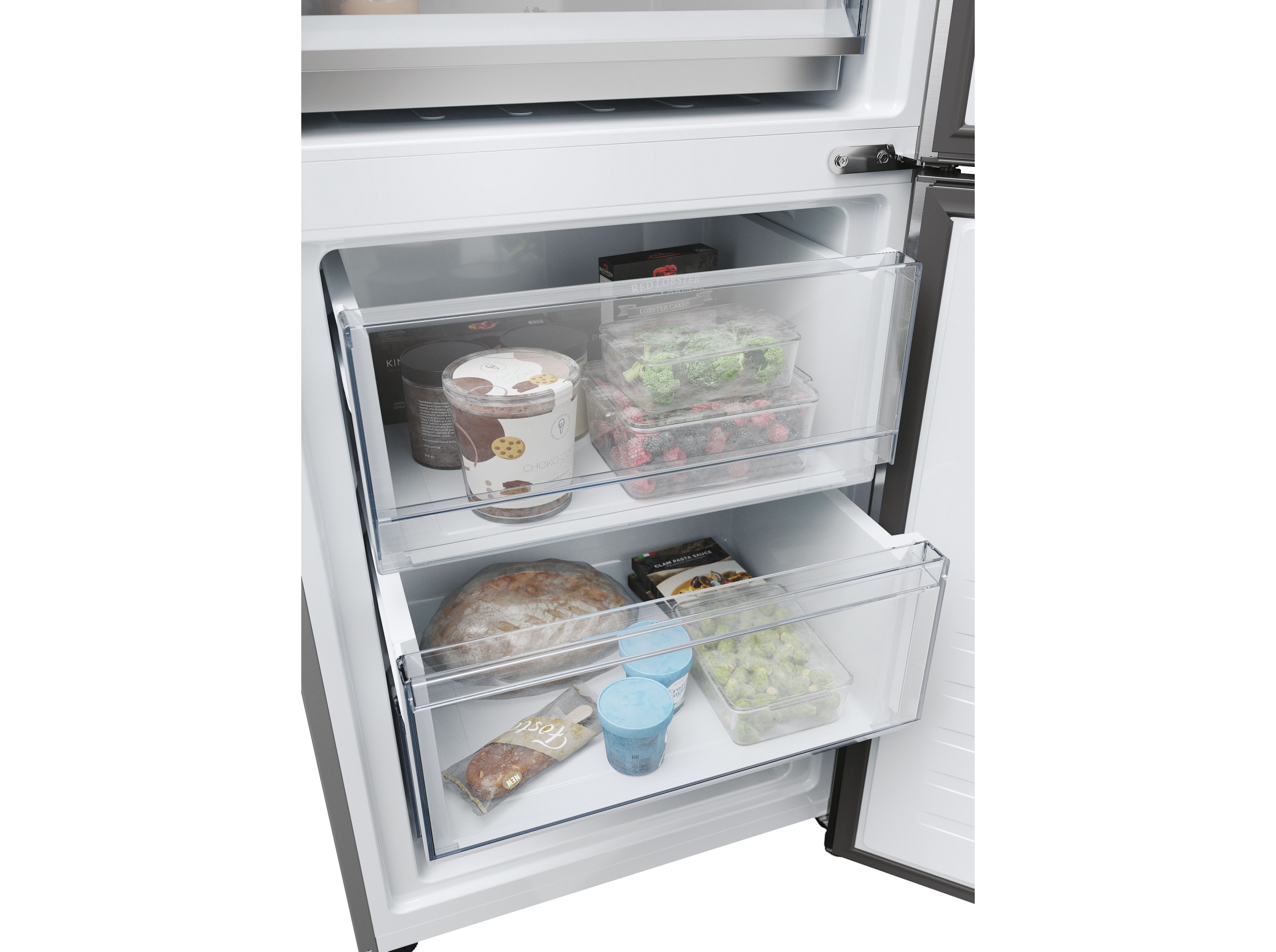 COMBINADO HAIER HDPW5618DNPK INOX D 352L NO FROST WI-FI