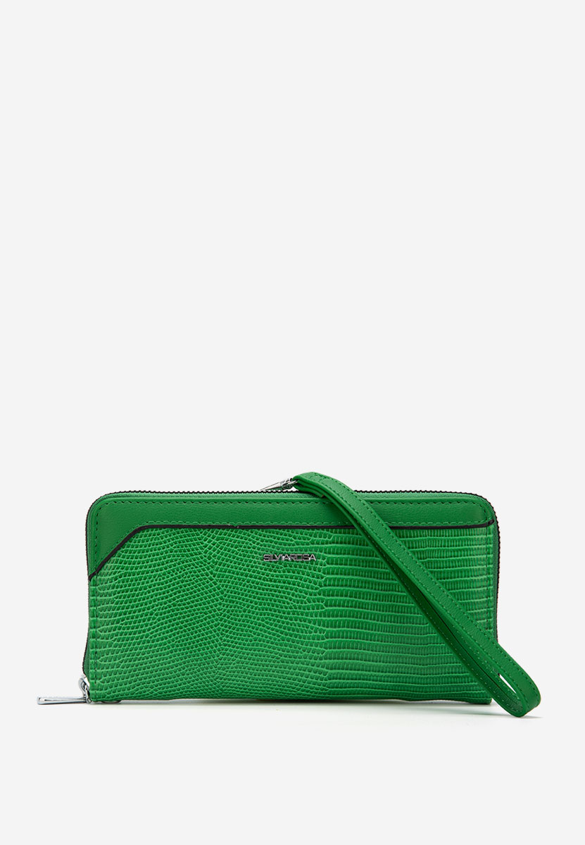 Portefeuille femme vert Silvia Rosa 3045