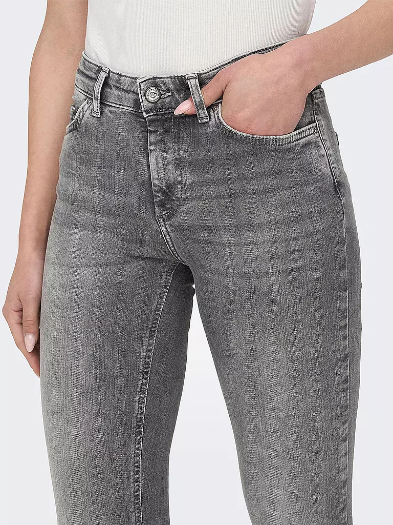 ONLY Jeans Skinny Fit 7/8 ONLBLUSH grau