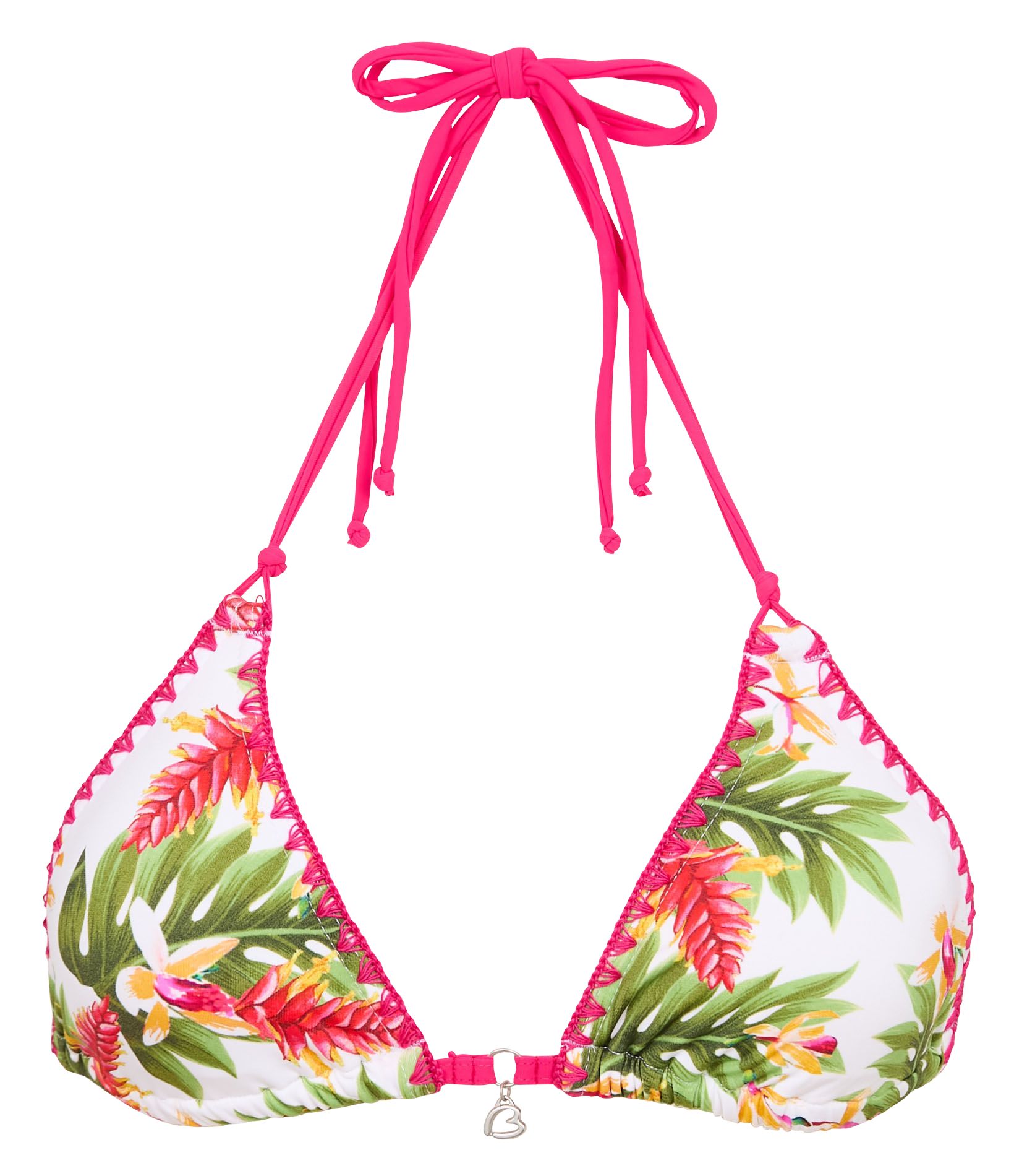 NUCO KAELUA - Haut de bikini imprimé | Blanc