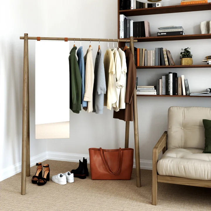 Karup Design - Hongi Garderobe 75, carobbraun