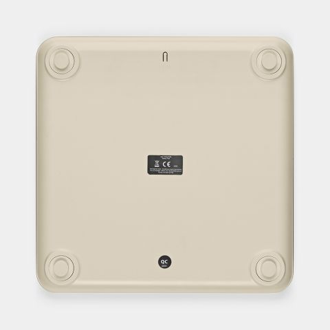 Personenweegschaal, met dynamo - Soft Beige