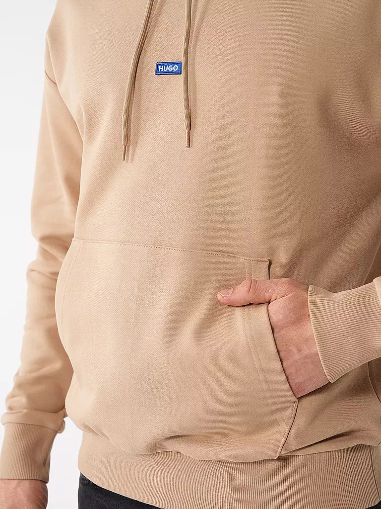 HUGO Kapuzensweater - Hoodie NALONSO beige
