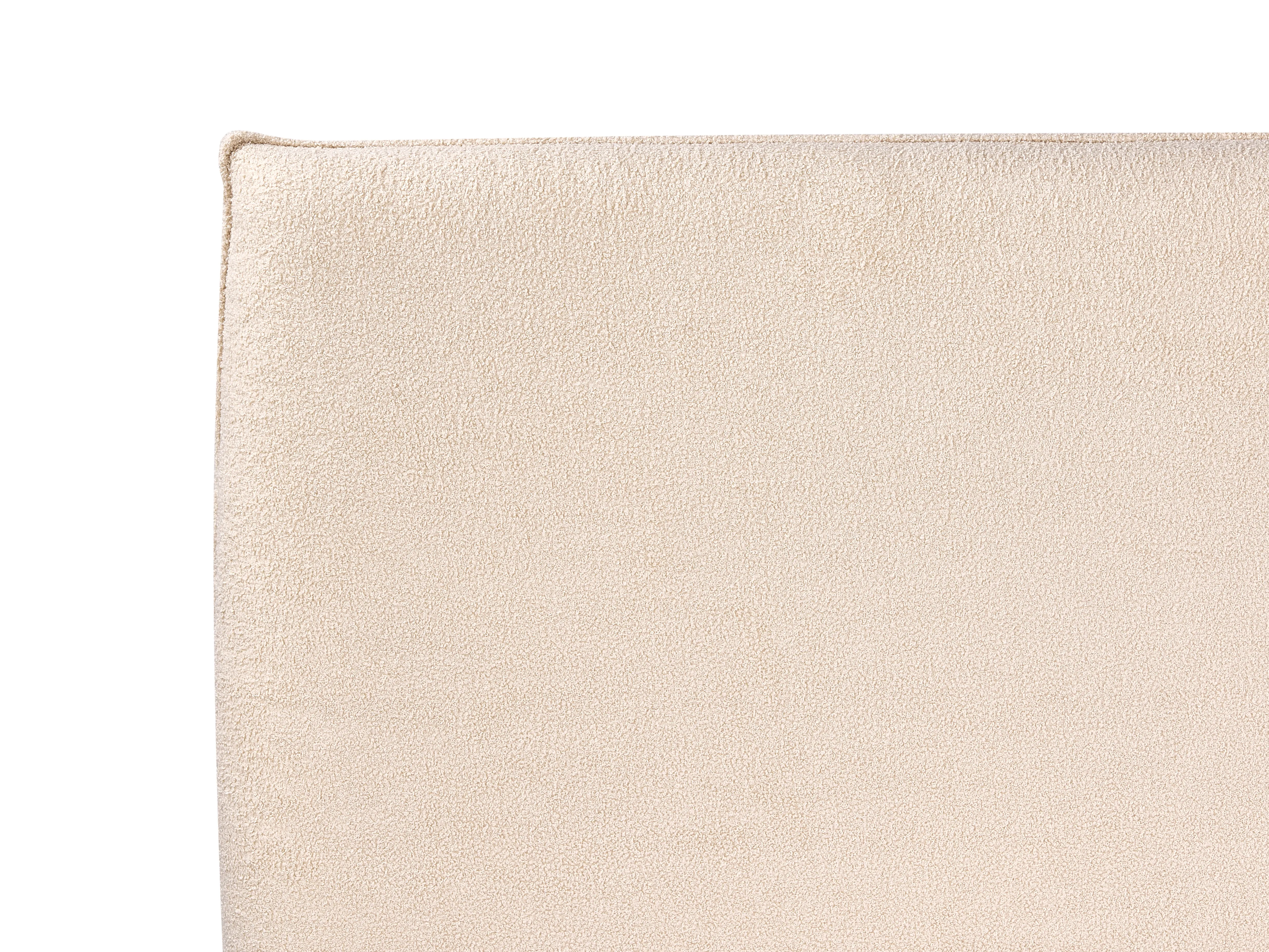 Waterbed Bouclé LAVAUR 180 x 200 cm Beige