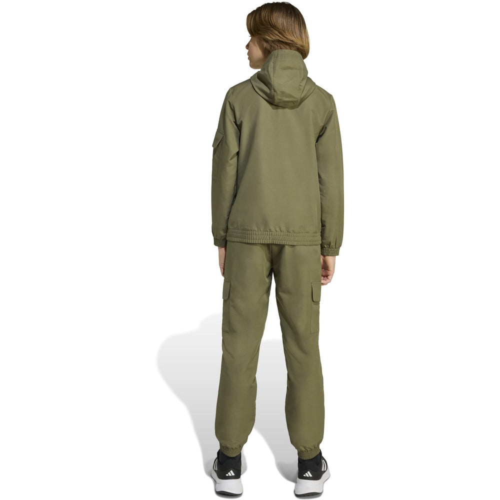 Køb adidas Originals Olive Strata/White J Wv Cargo Tracksuit