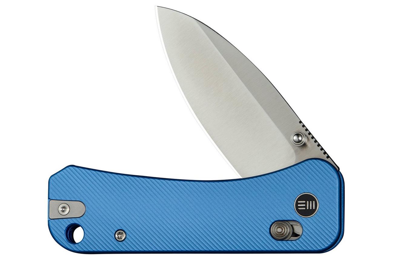 WE Knife Banter 2 WE23075-1 CPM-S35VN, Blue Aluminium, zakmes, Ben Petersen design