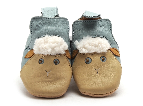 Easy peasy chaussons bebe blu blu mouton bleu