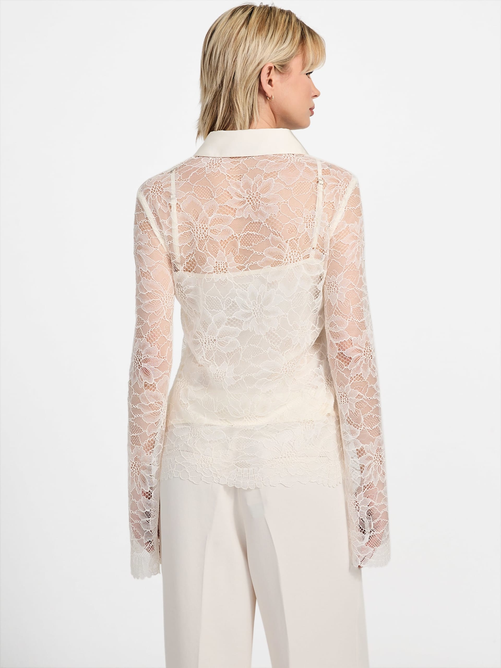 Camisa de renda Antoinette