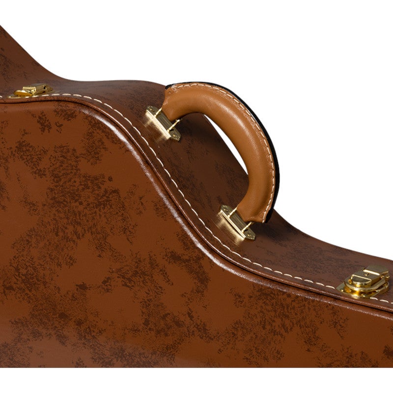 Gibson Lifton Historic Brown/Pink Hardshell Case J-185 koffer voor Gibson J-185
