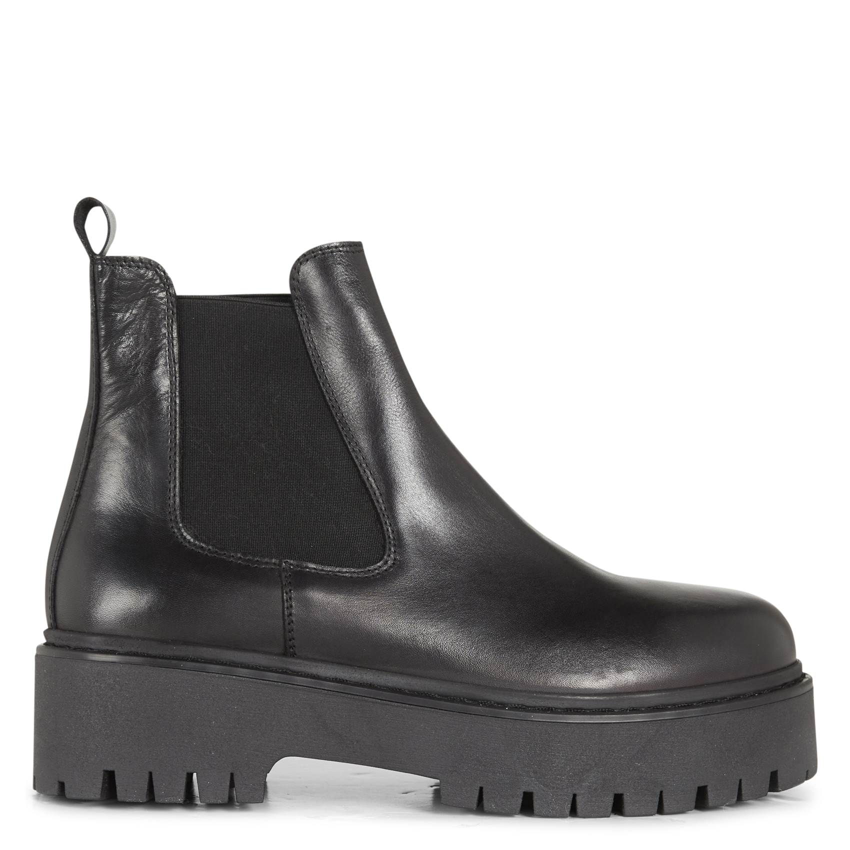 RAVIE - Bottines en cuir | Noir