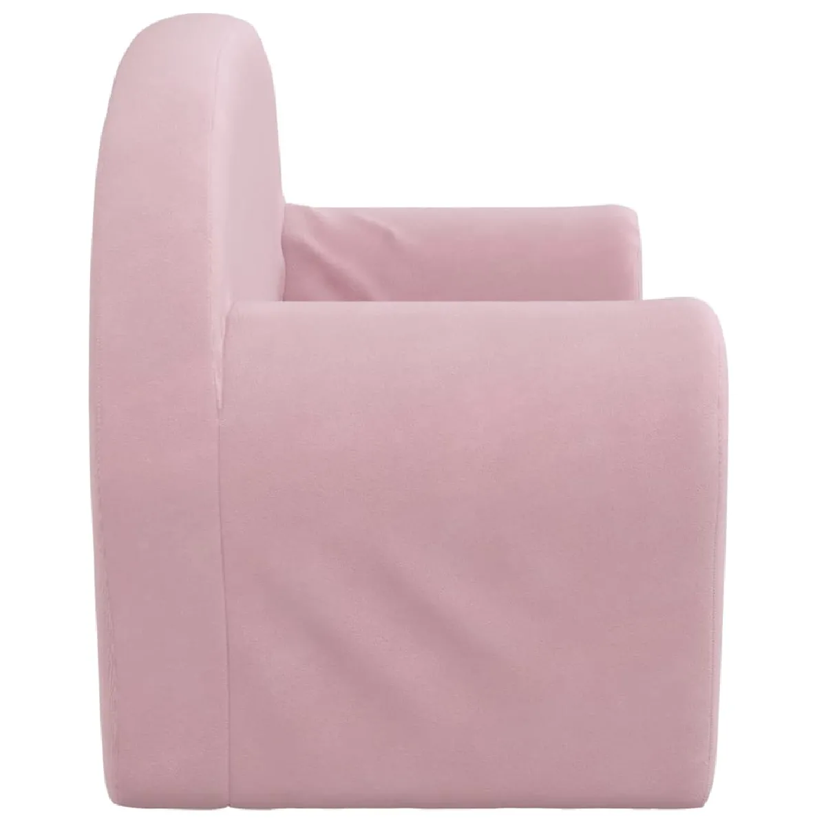 vidaXL Canapé 2 places enfant - Rose