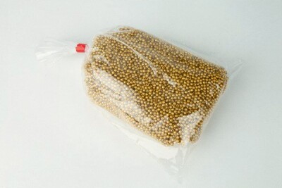 Voksperler - Mat Guld - 4 MM - 500 G