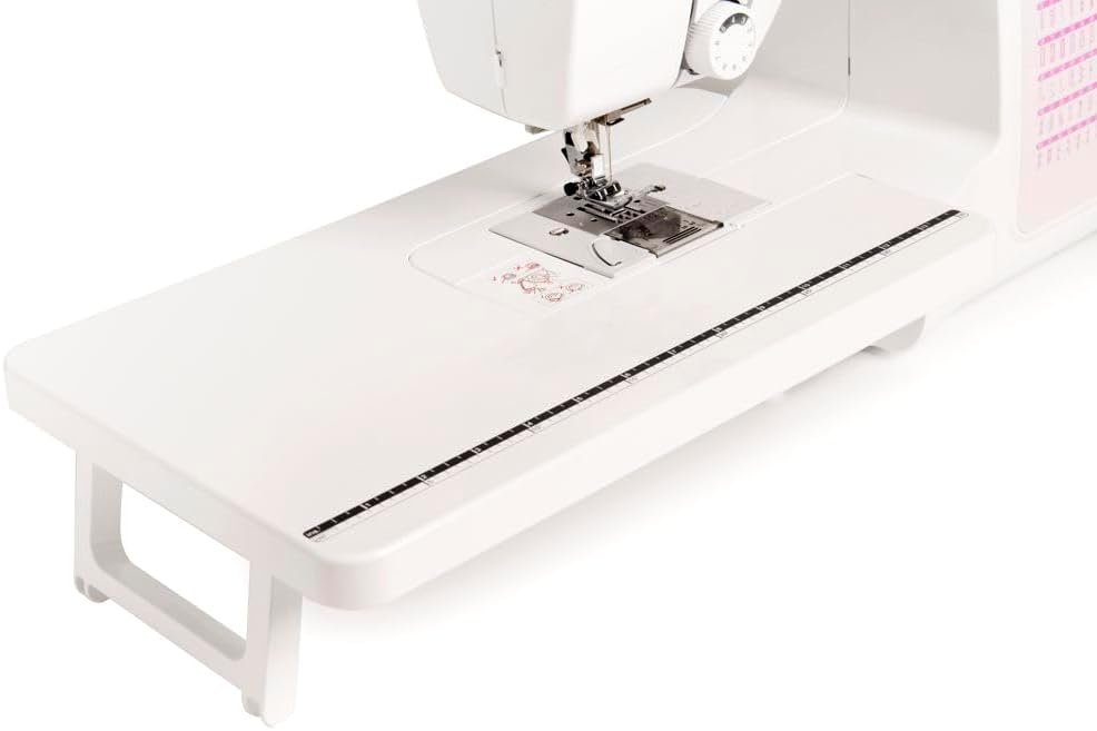 Machine à coudre CS10S Machine à coudre éléctronique, Blanc/Rouge