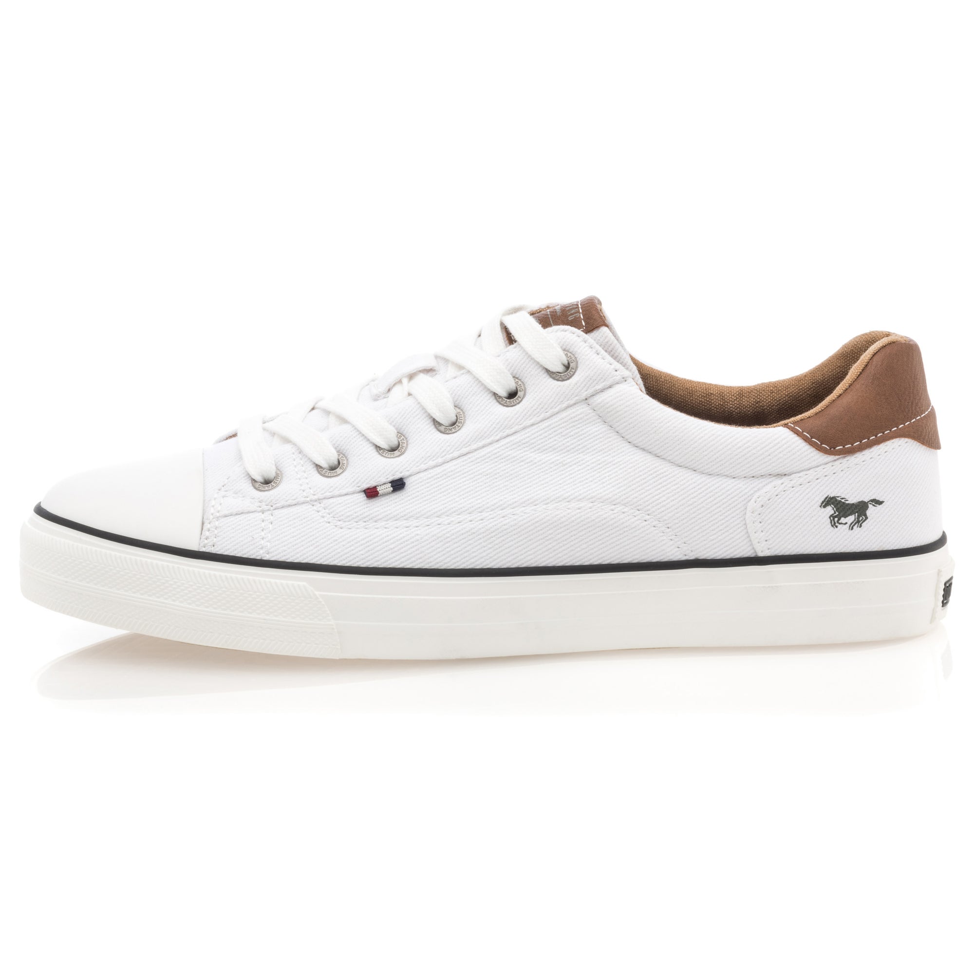 Chaussures en toile Homme blanc