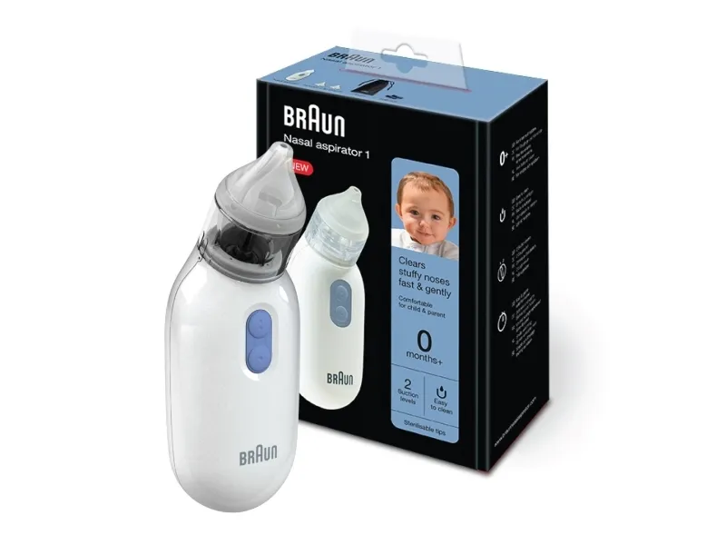 Braun Nasal aspirator1 Baby-næsesuger