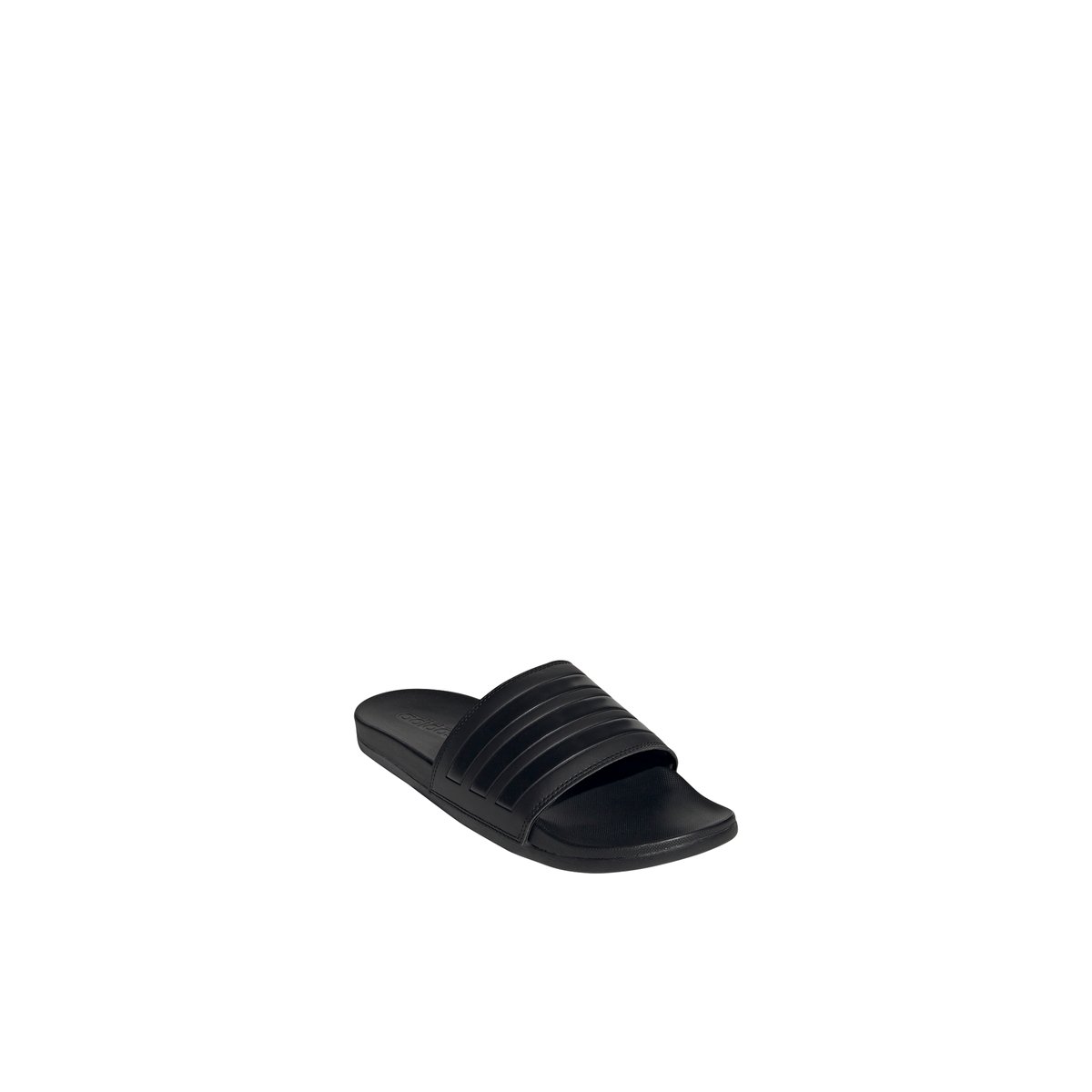 ADIDAS-Adi comform-Sandales athlétiques à glissière - Talon plat - Noir/Noir