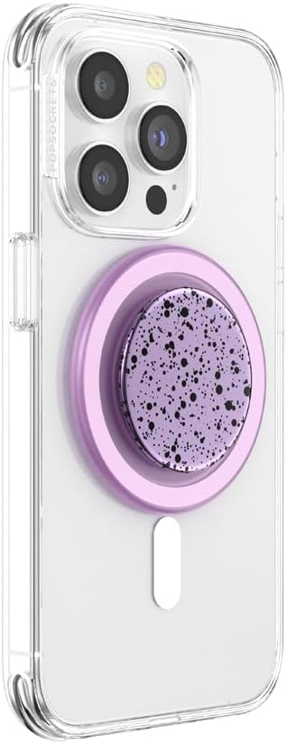 PopGrip MagSafe Round Finger Griff Halterung (Austauschbarer Top) für Apple iPhone (808980) - Sugar Plum Speckle