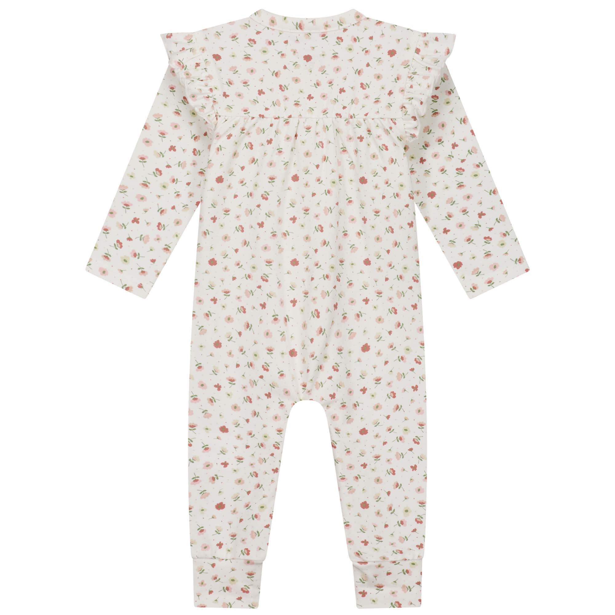 Prénatal newborn boxpakje lange mouwen bloemen roze