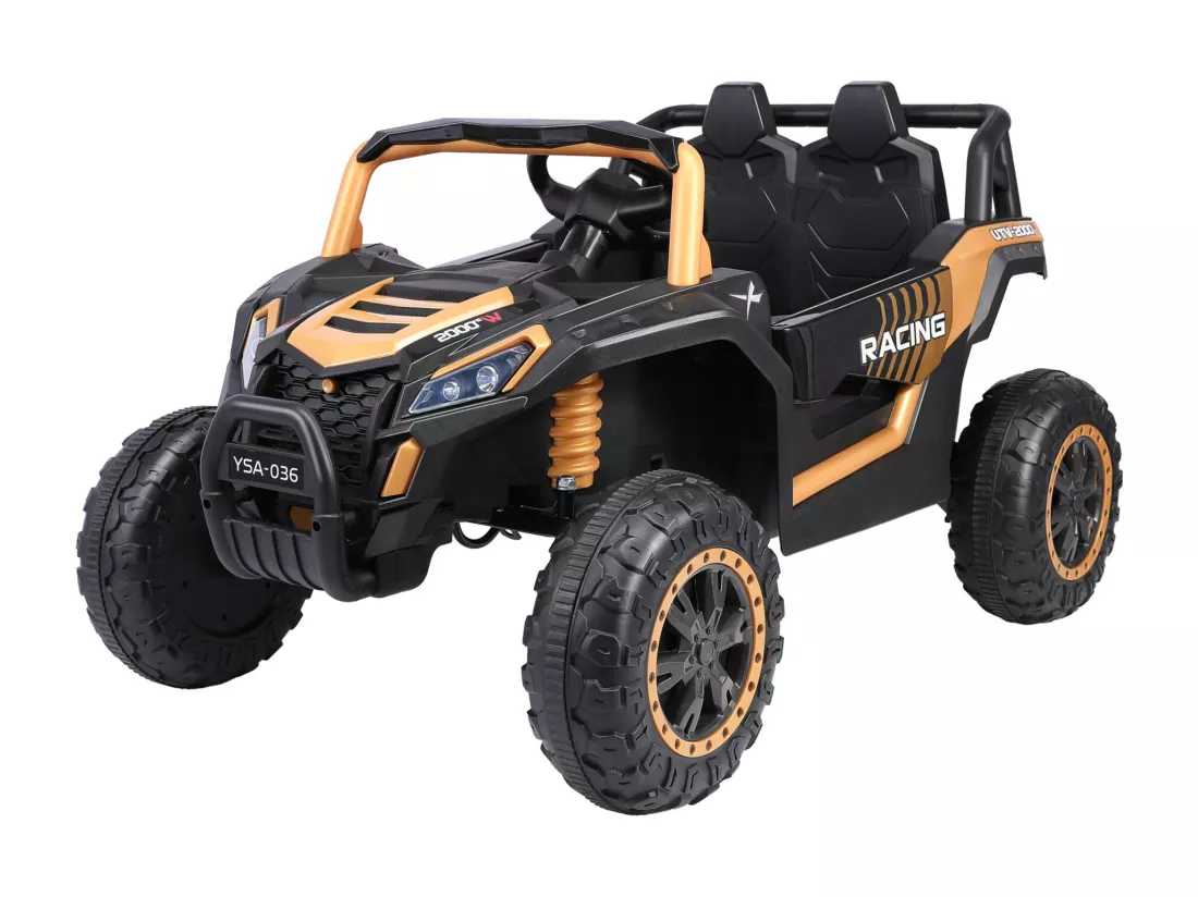 Voiture électrique 24 V pour enfants, camion à quatre roues motrices avec télécommande, camionnette à 6 roues pour enfants avec ceinture de sécurité, espace de rangement, Bluetooth, son d'avertissement de marche arrière (noir foncé)